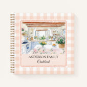 Cahier de Recette de Famille Cottage Kitchen Gingh (Devant)
