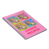 Cahier de recettes de cookies Pop Art (Côté Droit)