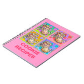 Cahier de recettes de cookies Pop Art (Côté gauche)