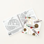 Cahier de recettes de cuisine pour pâtes (Intérieur)