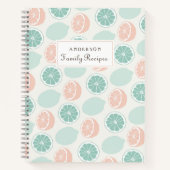 Cahier de recettes de famille personnalisée pour l (Devant)