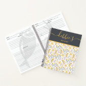 Cahier de recettes personnalisé en spirale (Intérieur)