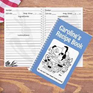Cahier de recettes personnalisé Funny Cook