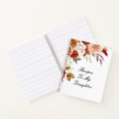 CAHIER DE RECETTES POUR MA FILLE (Intérieur)