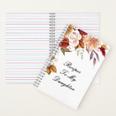 CAHIER DE RECETTES POUR MA FILLE (À l'intérieur)