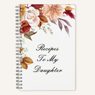 CAHIER DE RECETTES POUR MA FILLE