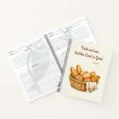 Cahier de recettes Psaume 34:8 (Intérieur)