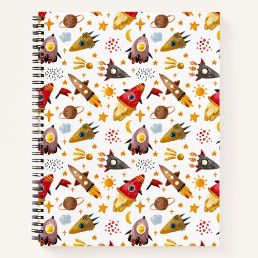 Cahier de recettes Rocket Dreams – Espace fantaisi (Devant)