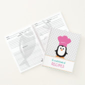 Cahier de recettes vierge pour enfants (Intérieur)