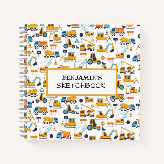 Cahier de réflexion personnalisé du véhicule de ca (Devant)