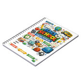 cahier de rentrée scolaire universitaire (Côté gauche)