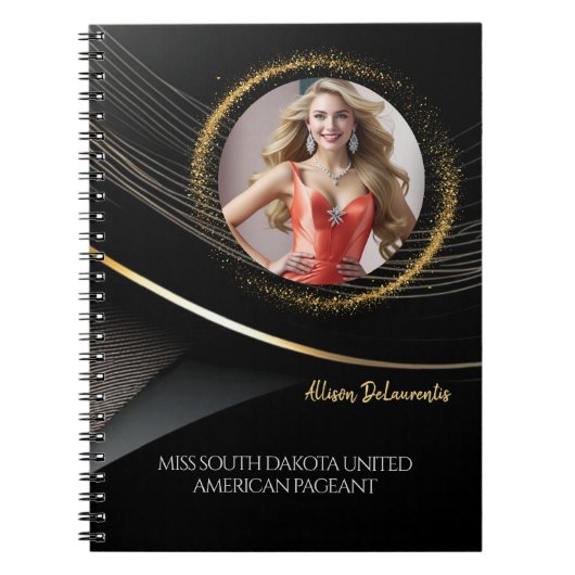 Cahier de répétition de spectacle Gold Dust (Devant)
