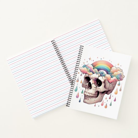 Cahier de rêves arc-en-ciel (Intérieur)