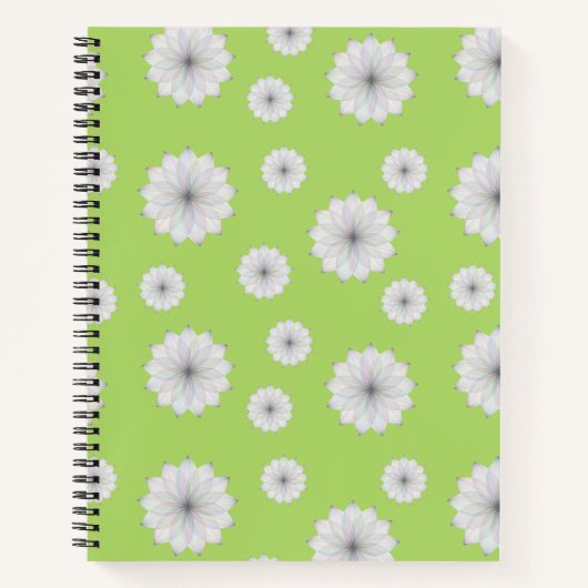 Cahier de rêves Lime Bloom (Devant)
