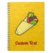 Cahier de sandwich tortilla wrap (Devant)