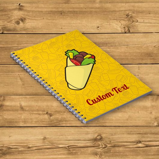Cahier de sandwich tortilla wrap