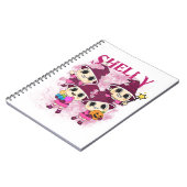 Cahier de Shelly de l'école du monde de Dandy  (Côté gauche)