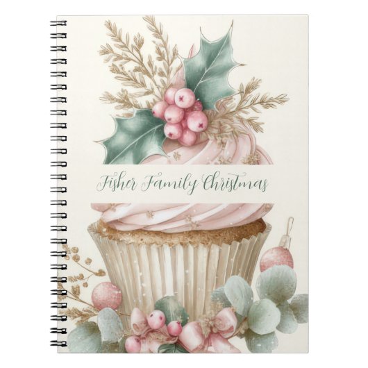 Cahier de Souvenirs de Noël Festif (Devant)