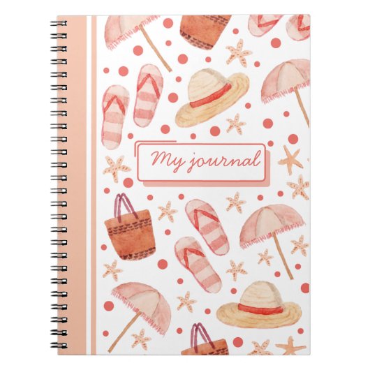 Cahier de souvenirs de vacances | Journal de voyag (Devant)