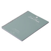 Cahier de Studio de Cils de Beauté Salon Moderne (Côté gauche)
