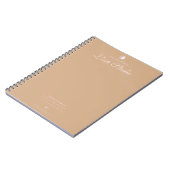 Cahier de Studio de Cils de Beauté Salon Moderne (Côté gauche)
