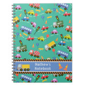 Cahier de transport sarcelle (Devant)