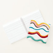 Cahier de vagues à l'aquarelle (Intérieur)