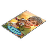 Cahier de veau Copains de la ferme (Côté gauche)