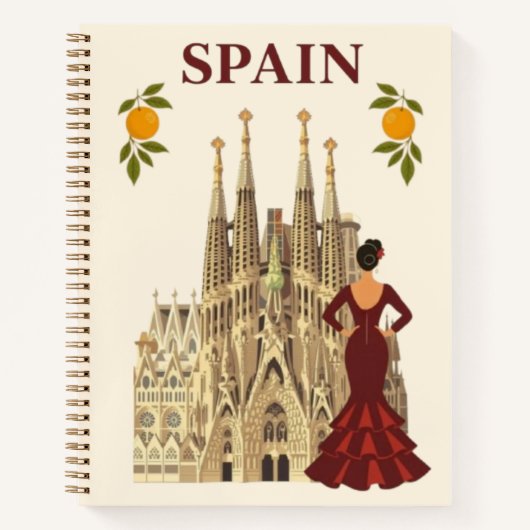 Cahier de voyage en Espagne (Devant)