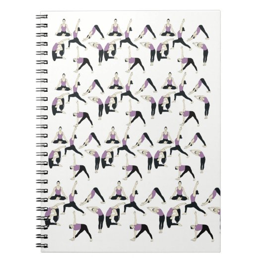 Cahier de yoga – pour les idées en mouvement (Devant)