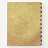 Cahier d'école des fées avec illustrations fantais (Dos)