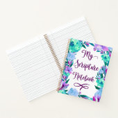 Cahier d'Écritures Florales Aquarelle (Intérieur)