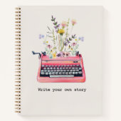 Cahier d'écrivain, Écrivez votre propre histoire (Devant)