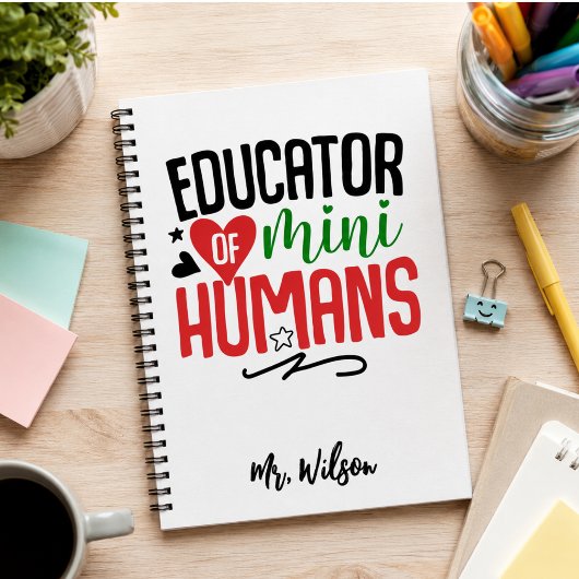 Cahier d'éducateur de mini-humains – Professeur dr