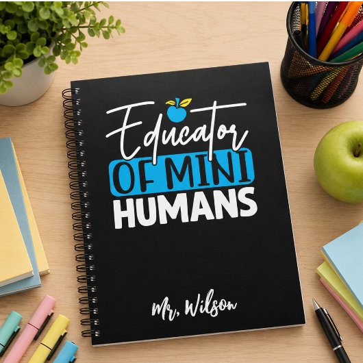 Cahier d'éducateur de mini-humains – Professeur dr