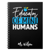 Cahier d'éducateur de mini-humains – Professeur dr (Devant)