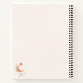 Cahier Deluxe Boho Soleil & Lune (Dos)