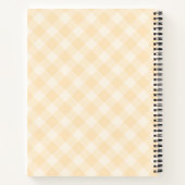 Cahier Deluxe Dinosaure Mignon – Ajouter un nom (Dos)