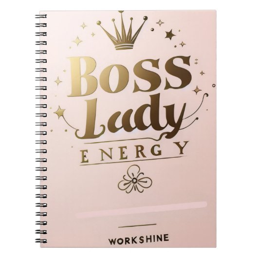 Cahier d'énergie de la patronne (Devant)