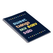 Cahier d'enfance Douces Choses Journal de Mémoire (Côté Droit)