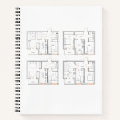 Cahier d'entreprise avec plan directeur (Devant)