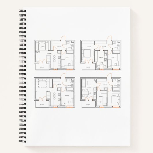 Cahier d'entreprise avec plan directeur (Devant)