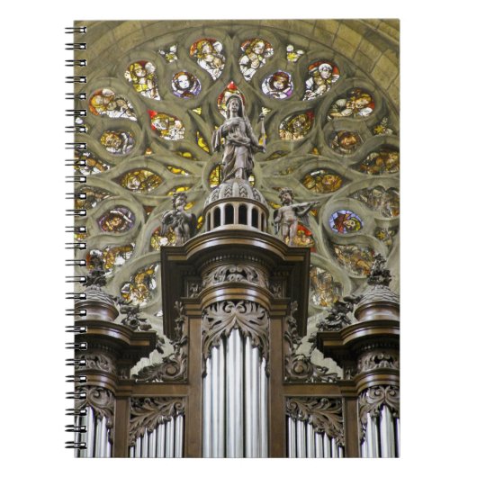 Cahier des tuyaux d'orgue (Devant)