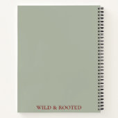 Cahier d'espoir et de rêves (Dos)