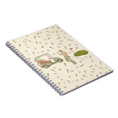 Cahier dessiné style golf (Côté Droit)