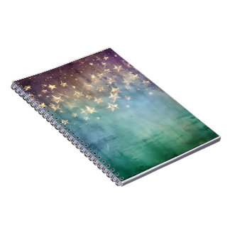 Cahier d'étoiles de fantasy grunge