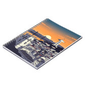 Cahier d'illustration du coucher de soleil de Lisb (Côté gauche)