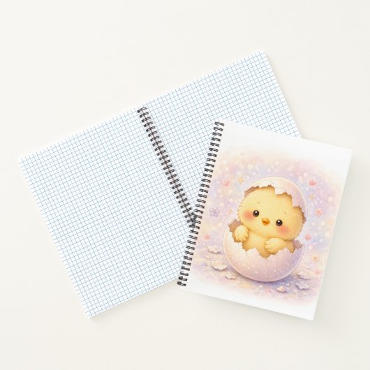 Cahier d'œuf de poulet bébé doux qui éclot (Intérieur)