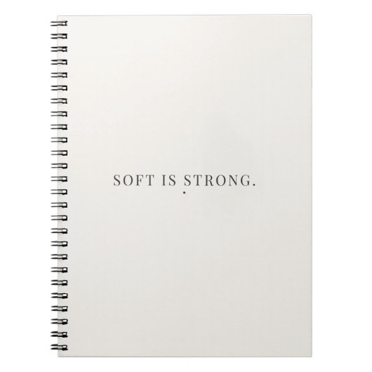 Cahier Doux est Fort – Journal de Force Douce (Devant)