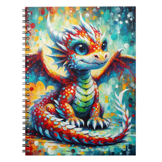 Cahier Dragon Bébé (Devant)
